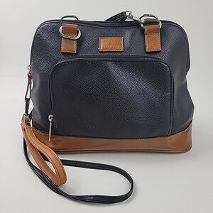 Roots 73 Brown Ladies Purse Shoulder Cross Body Adjustable Small
